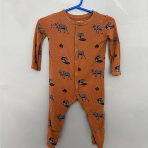 Kyte Moose Print Kids One Piece